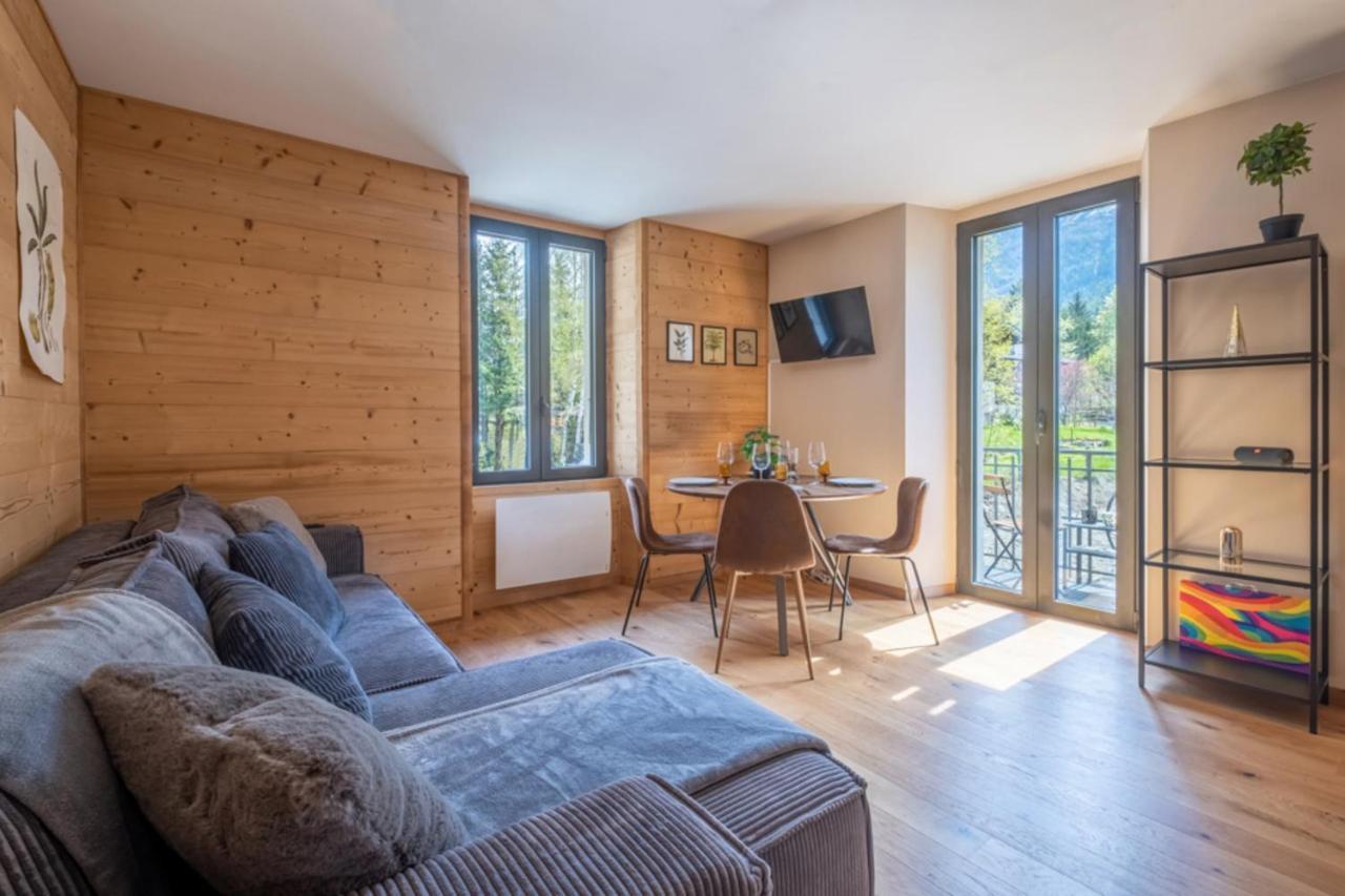 Newly Renovated Apartment With Mont Blanc View Chamonix Buitenkant foto