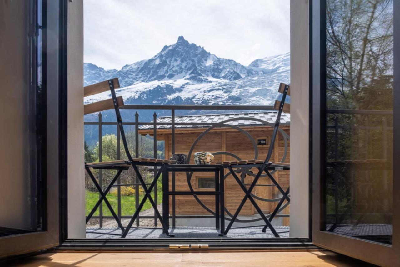 Newly Renovated Apartment With Mont Blanc View Chamonix Buitenkant foto
